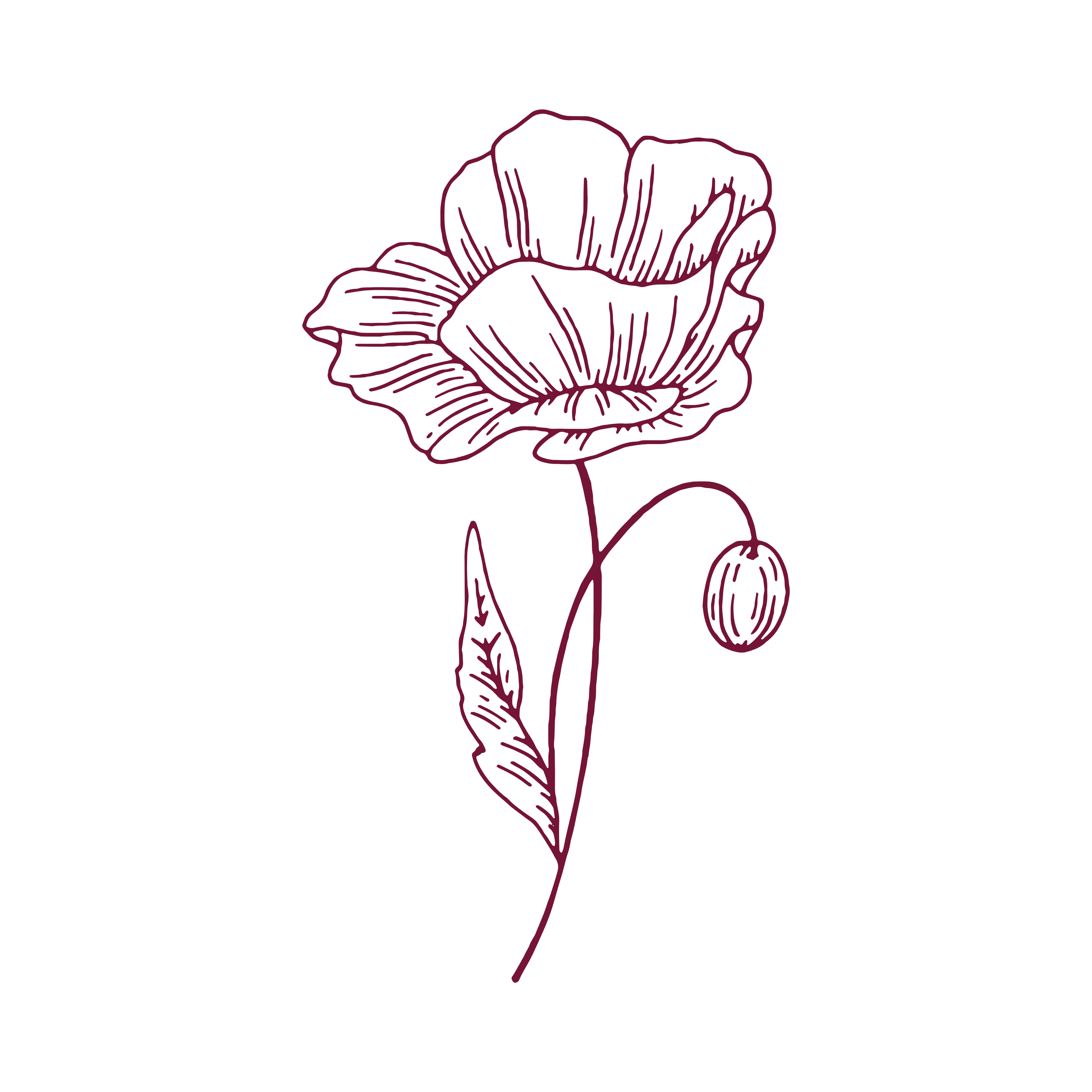 Florals emblem