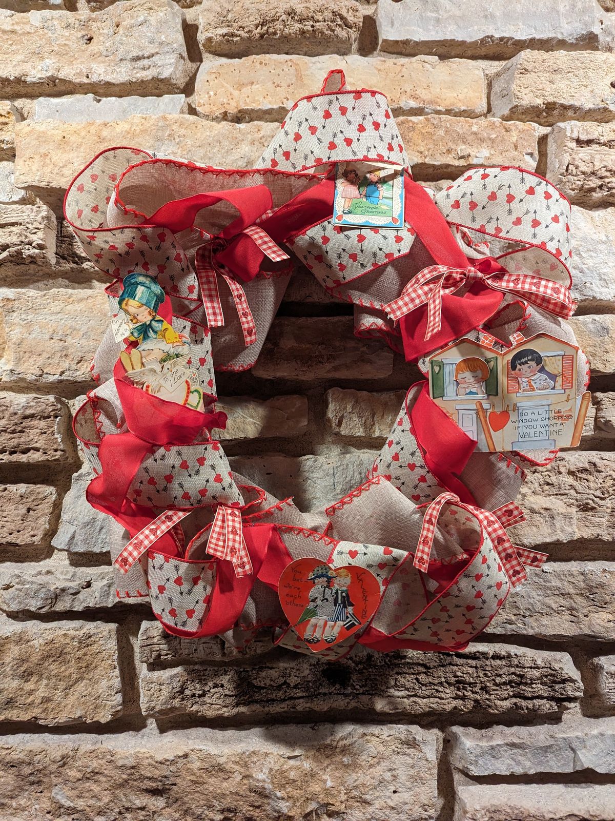 Creative floral class in progress