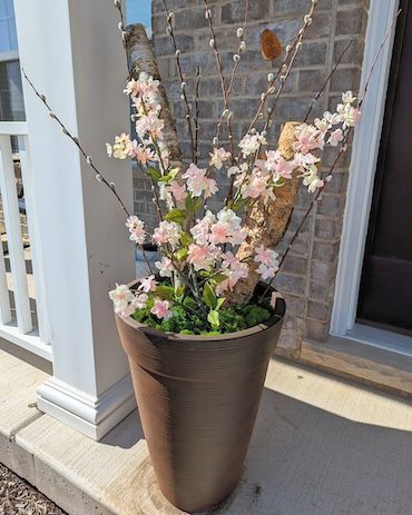 Storefront planter arrangement